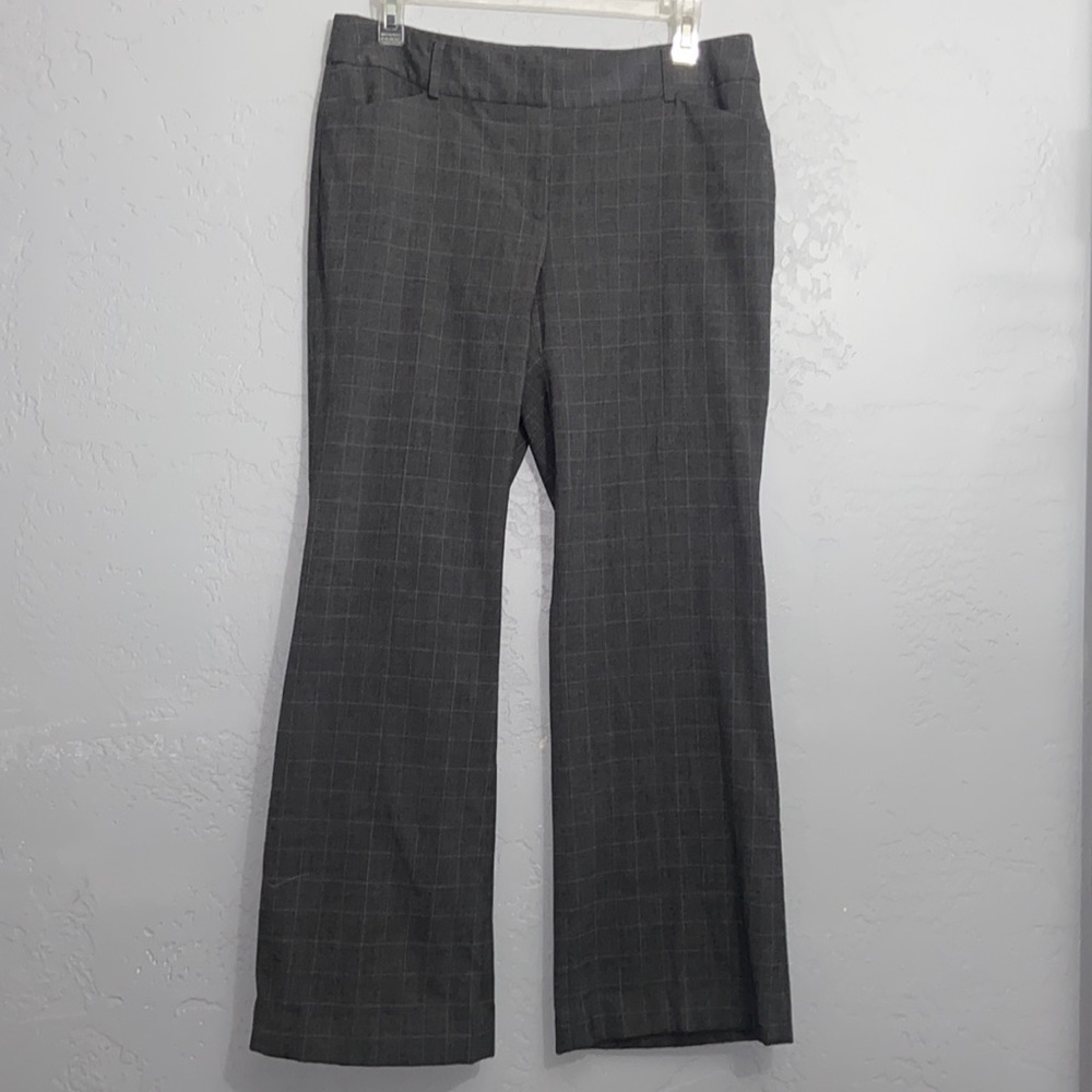 Apostrophe Women’s Rosa Window Panes Dress Pants Career Business Size 8